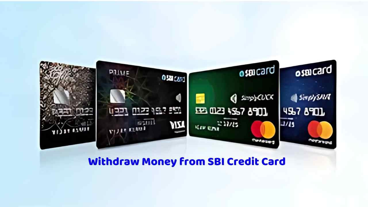 Withdraw Money from SBI Credit Card