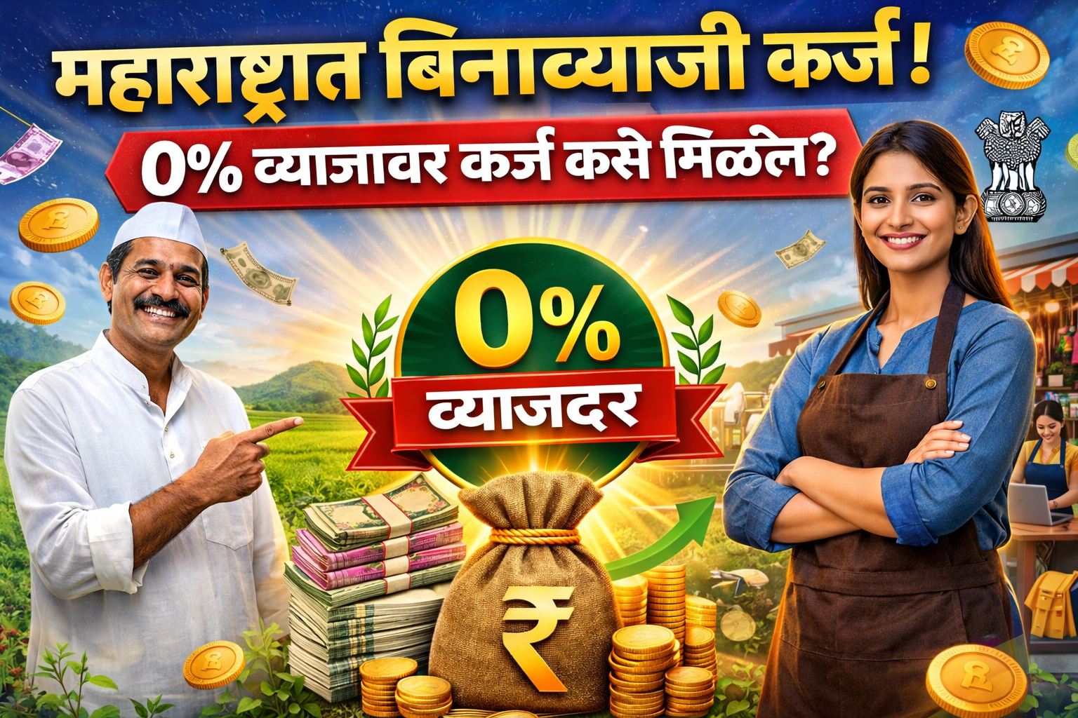 बिनाव्याजी कर्ज कसं मिळवायचं?